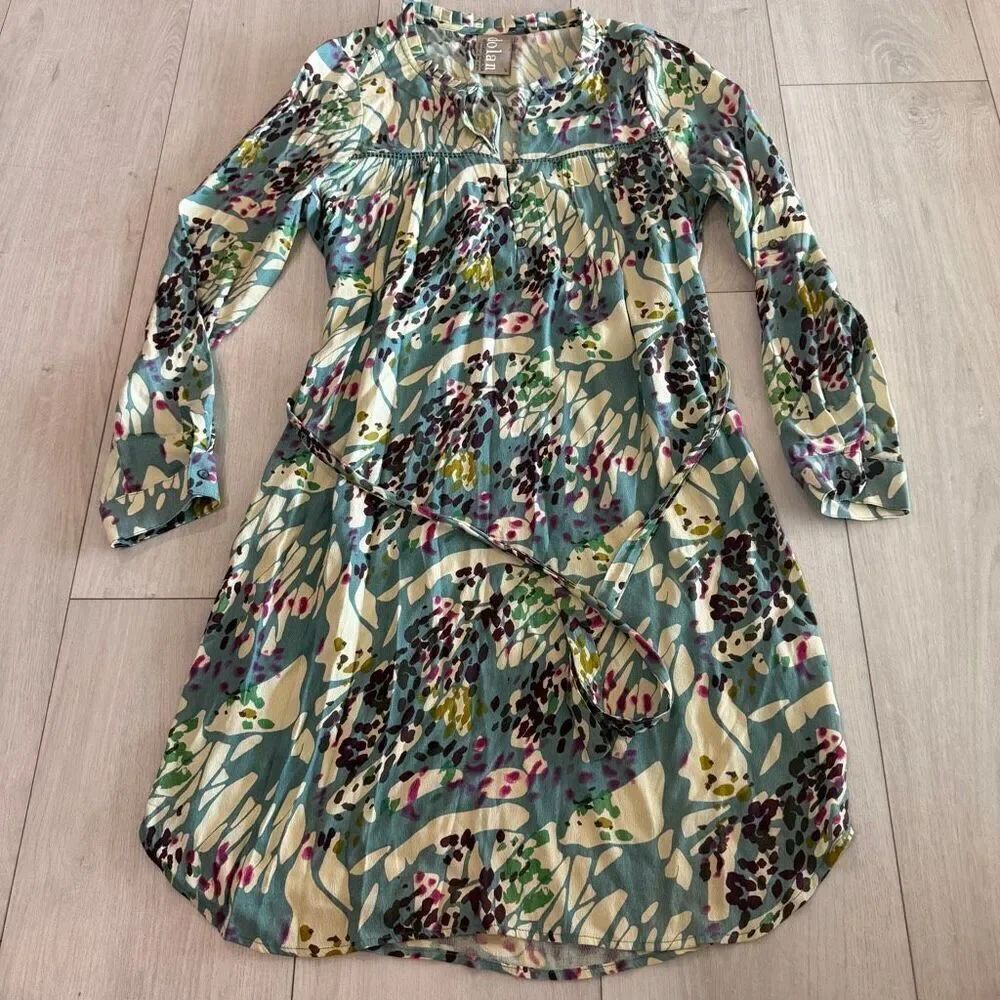 Anthropologie Dolan Left Coast Collection Wander Dress Size SMALL